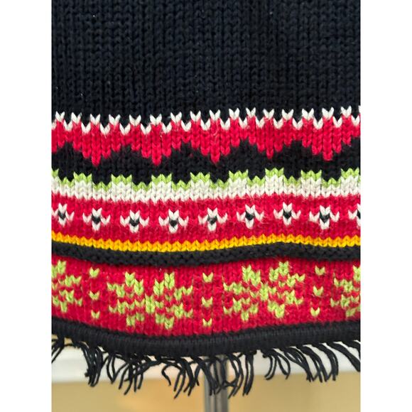Hanna Andersson black/red sweater, fair isle, Nordic, Scandinavian, holiday - Picture 4 of 5